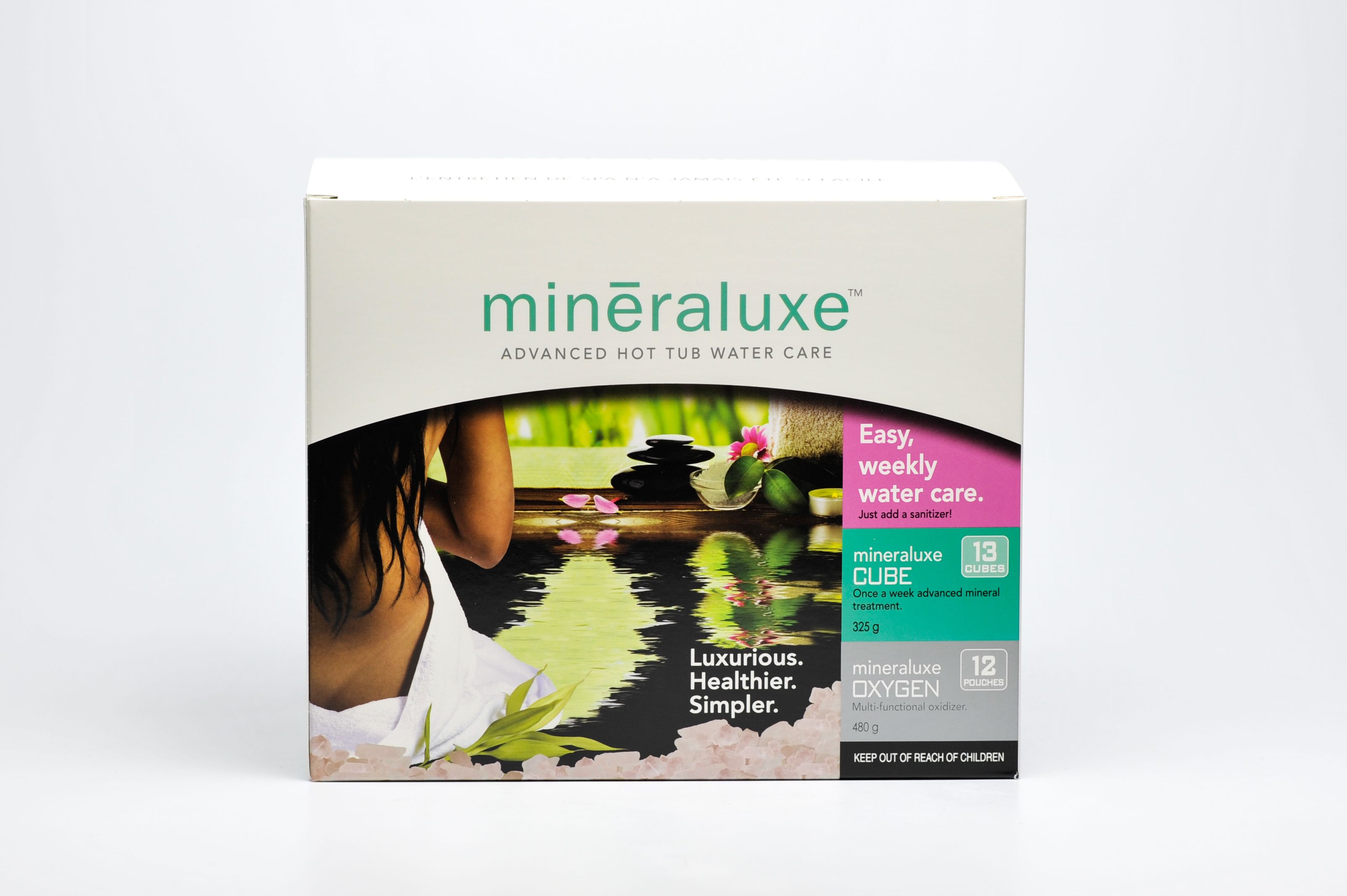 Mineraluxe 2 Part Kit 4 Kits Per Case - SPA CHEMICALS